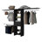 Bergen 1Drawer 4Shelf Closet System Dark Walnut-1213581097-1213581110