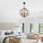 Aureliano 4 - Light Dimmable Geometric Chandelier-183561243