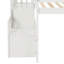 Loft Bed With Staircase , White