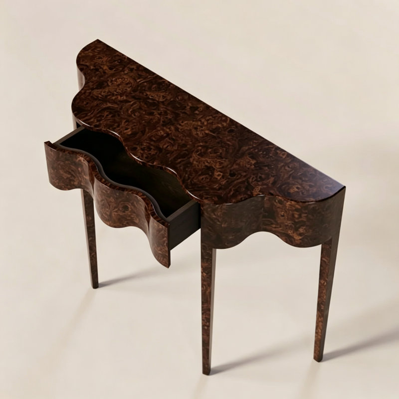 Console de style rétro, H 31,5 po x l 47,2 po x P 11,8 po