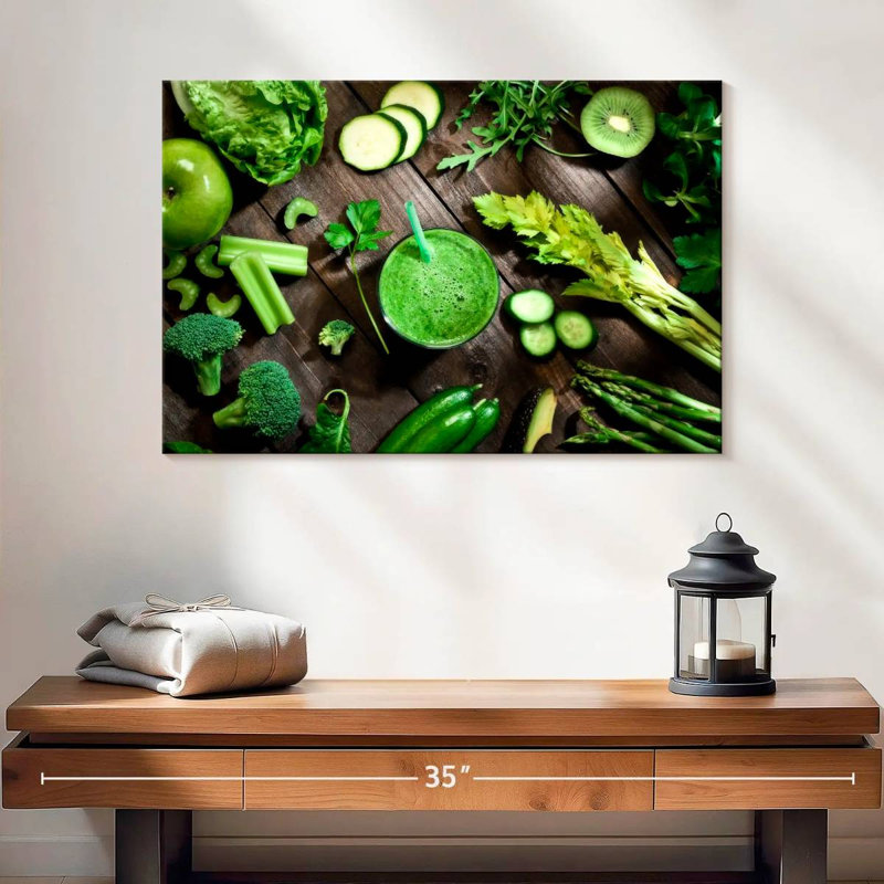 Vegetable Smoothie, 16" H x 24" W