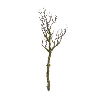 Ensemble de 3 branches Mossy de Sullivan, tige florale verte, 30 po