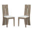 Chaises de salle à manger rembourrées Eola