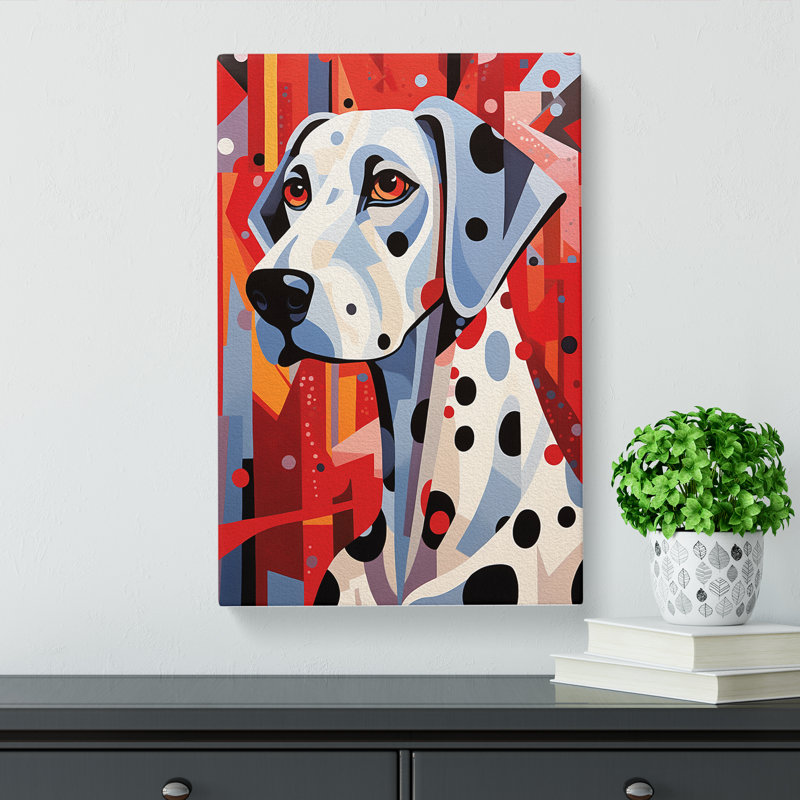 Dalmation Constructivism No.2 - Wrapped Canvas