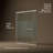 Sliding Shower Door, 75-1/2-In H X 68-1/4 - 71-5/8-In W, With Heavy 5/16-In Thick Crystal Clear Glass With Privacy Band-59001700