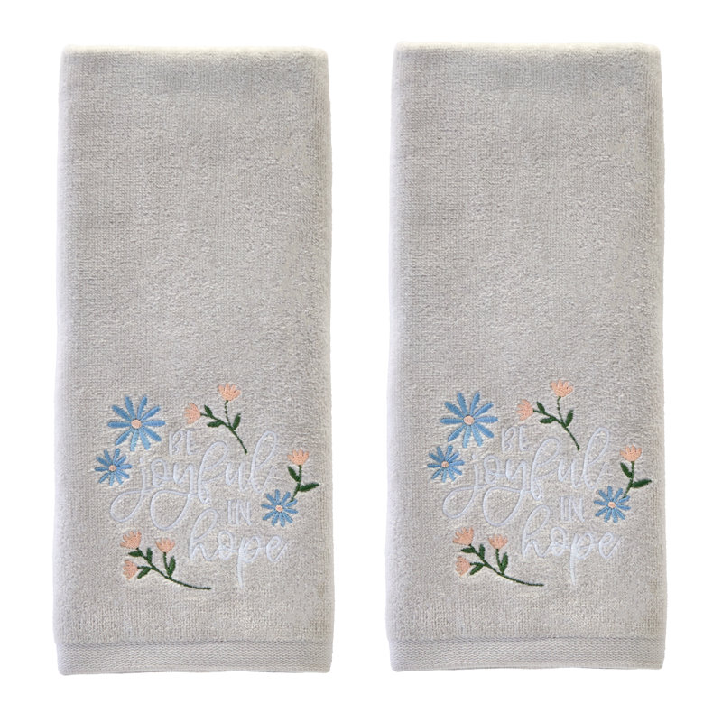 BE JOYFUL IN HOPE EMB HAND-GRAY