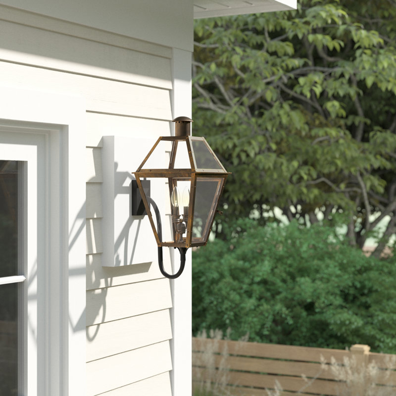 Angecourt Copper Wall Light