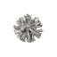 Root Small Silver Dining Table Base, With Glass