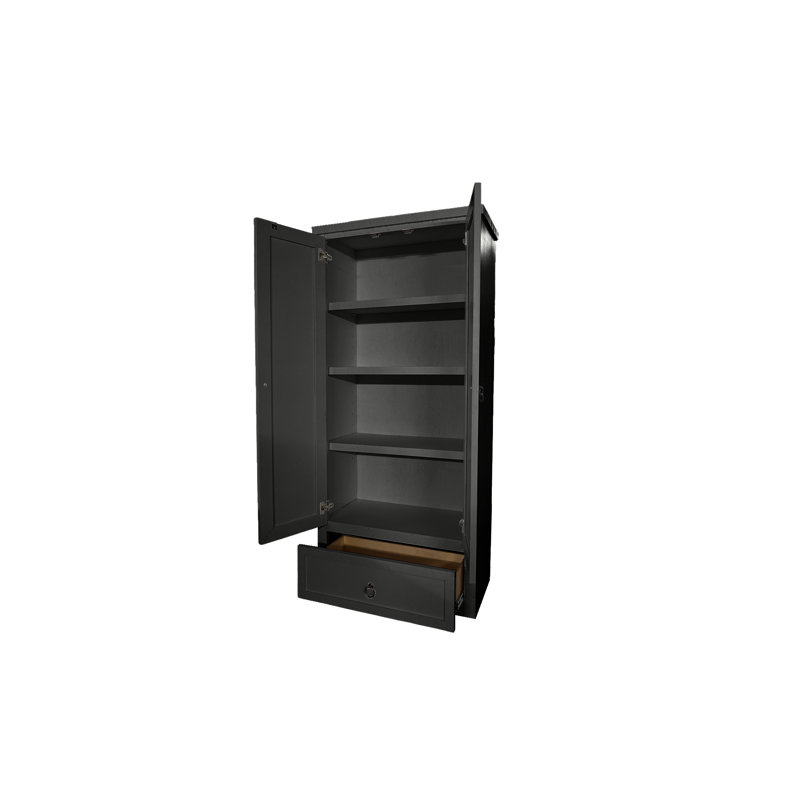 Garde-manger de 72 po Alexianna, Minerai de fer, H 72 po x l 38 po x P 17 po