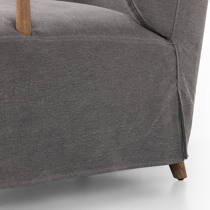 Brently Chair, Broadway Denim Linen