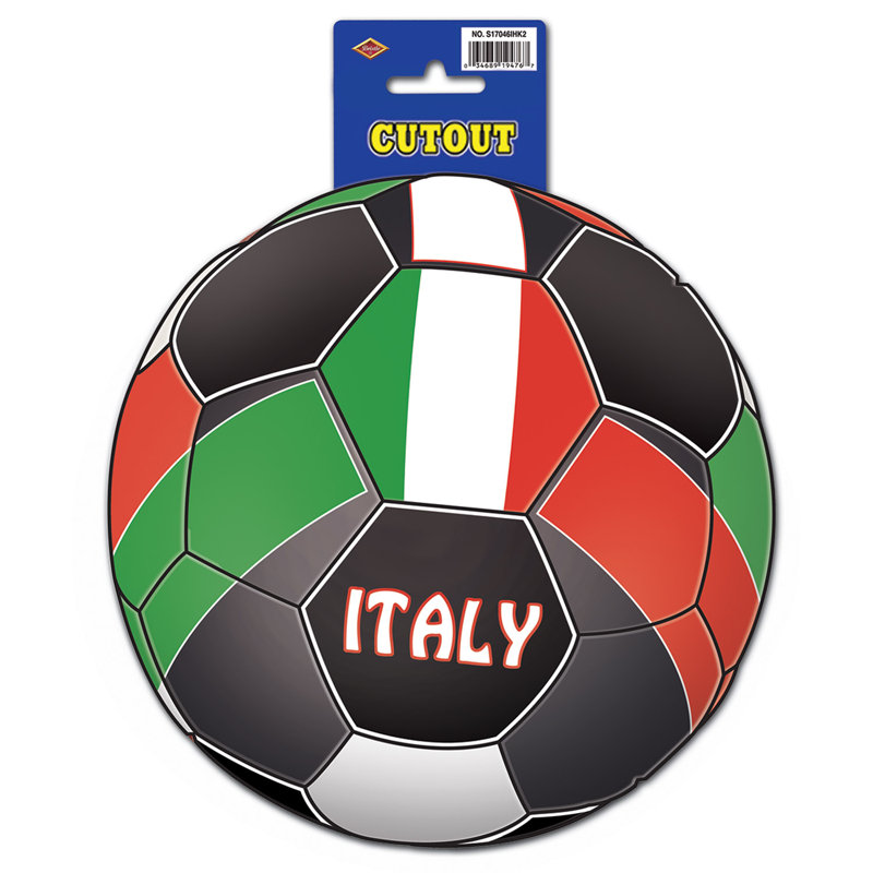Accroche découpé de football, Italie