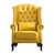 Geena Yellow Faux Leather