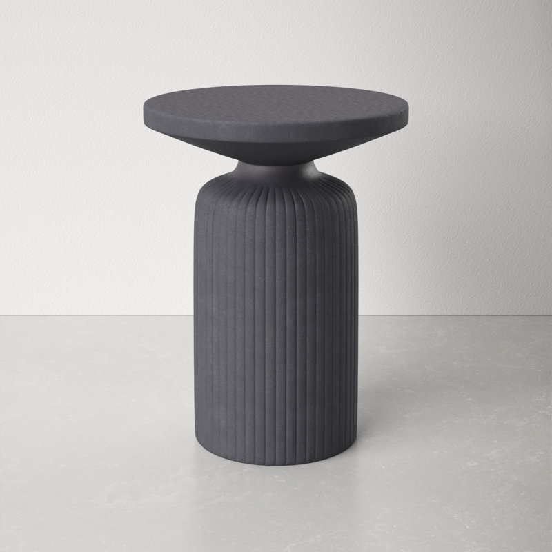 Reyna Pedestal End Table
