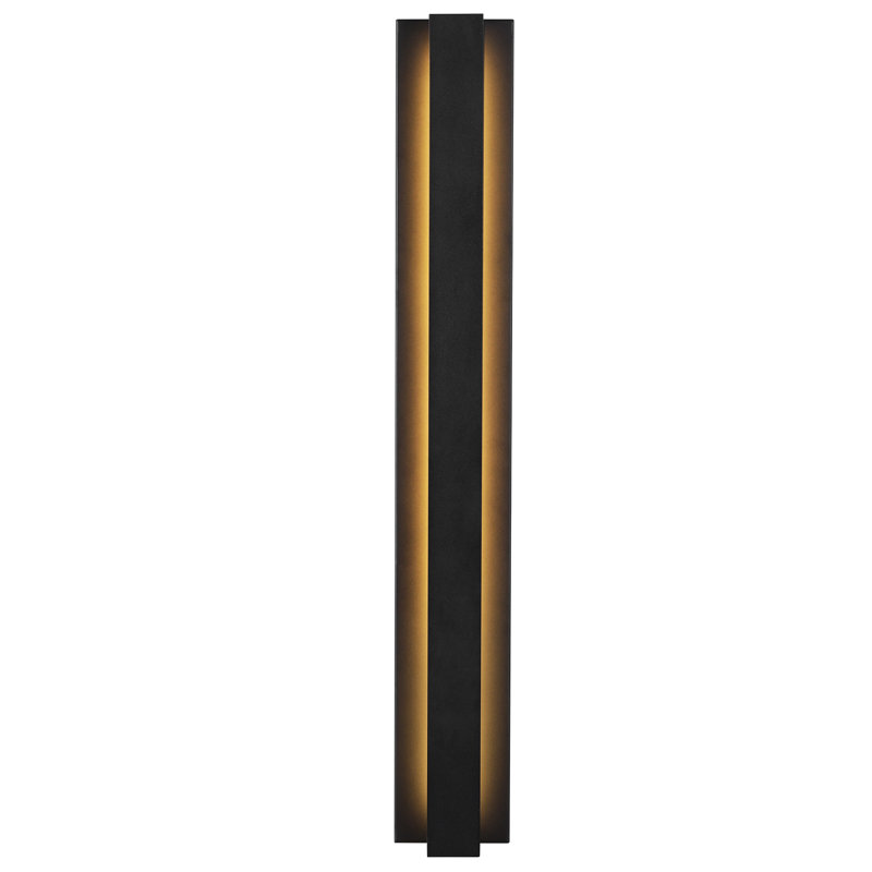 Jayeda LED Wall Light with Back Plate, 39.4'' H x 5.5'' W x 3'' D