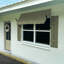 Auvent fixe en acrylique avec accoudoirs en fer Awntech New Orleans-28213140-111655853
