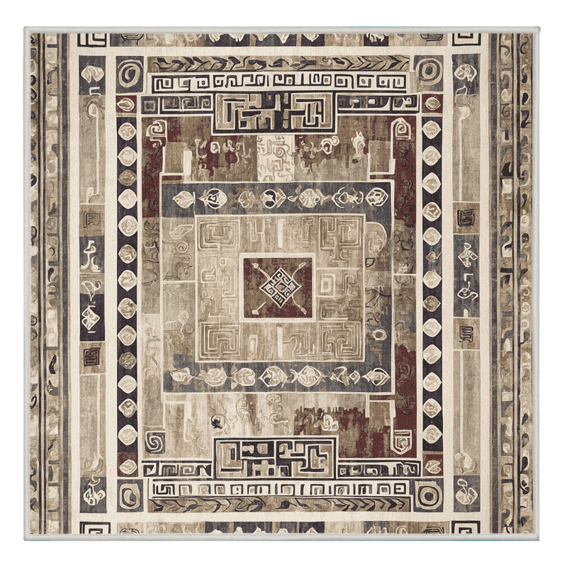 Spartan Valor Rug, Square 8'