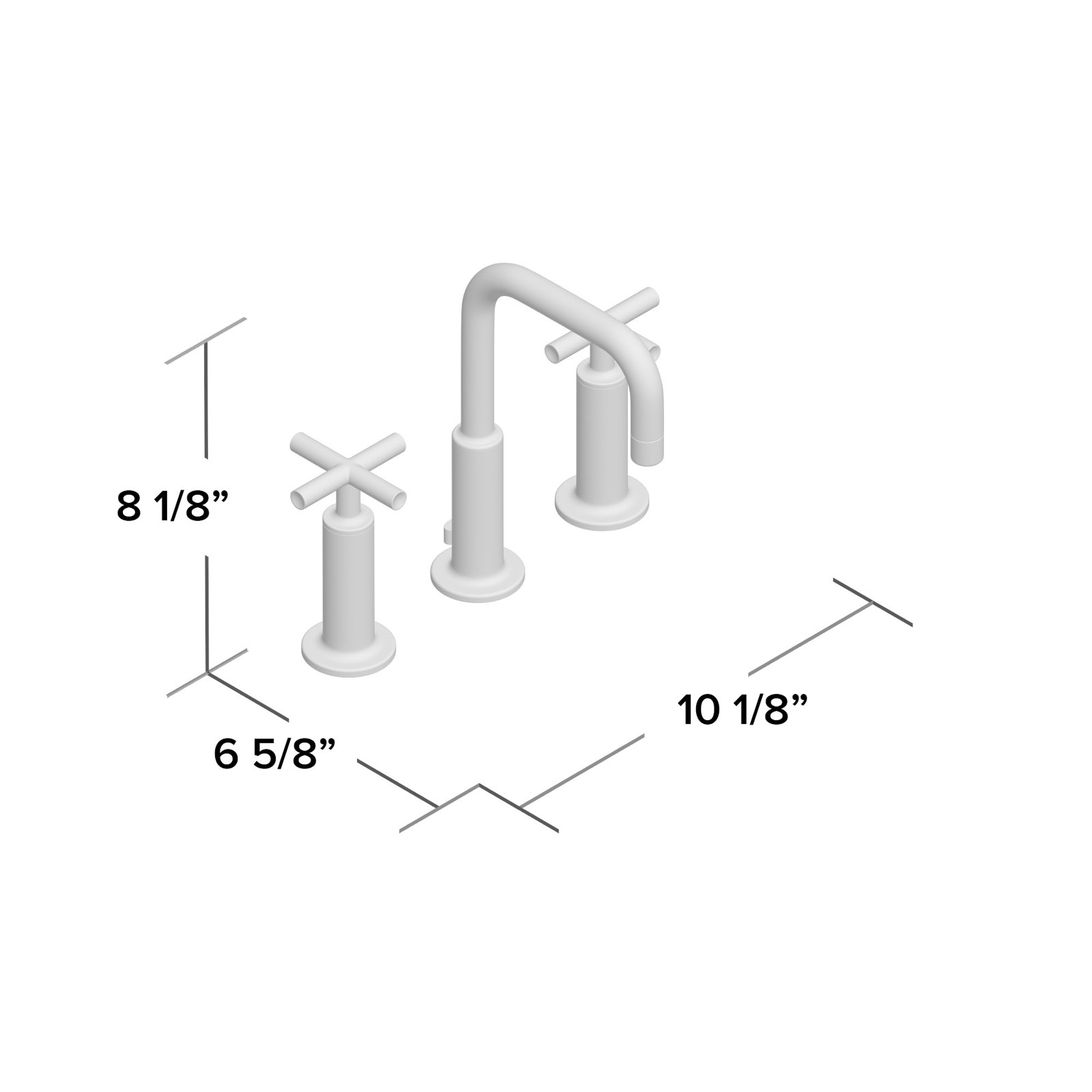 Purist Widespread Bathroom Faucet with Drain, Vibrant Polished Nickel