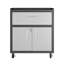 Rolling Garage Cabinet In Dark Grey-125136673