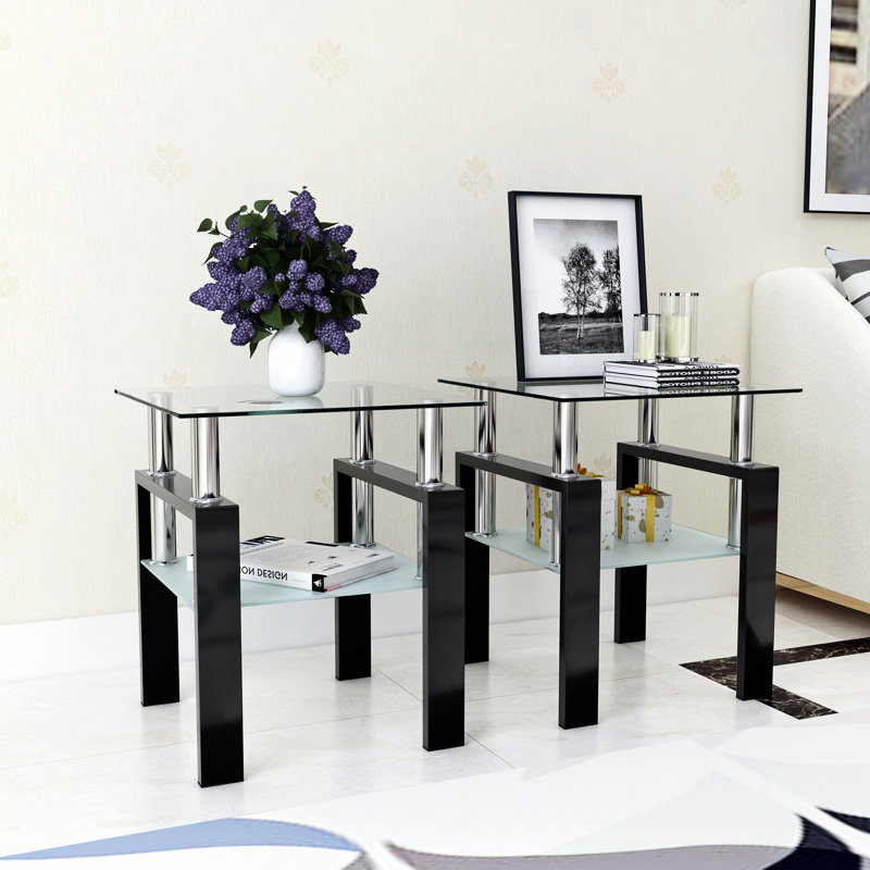 Table basse, Clair, Noir