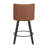 26''H Swivel Faux Leather Bar Stools (Set Of 2)-2110750724