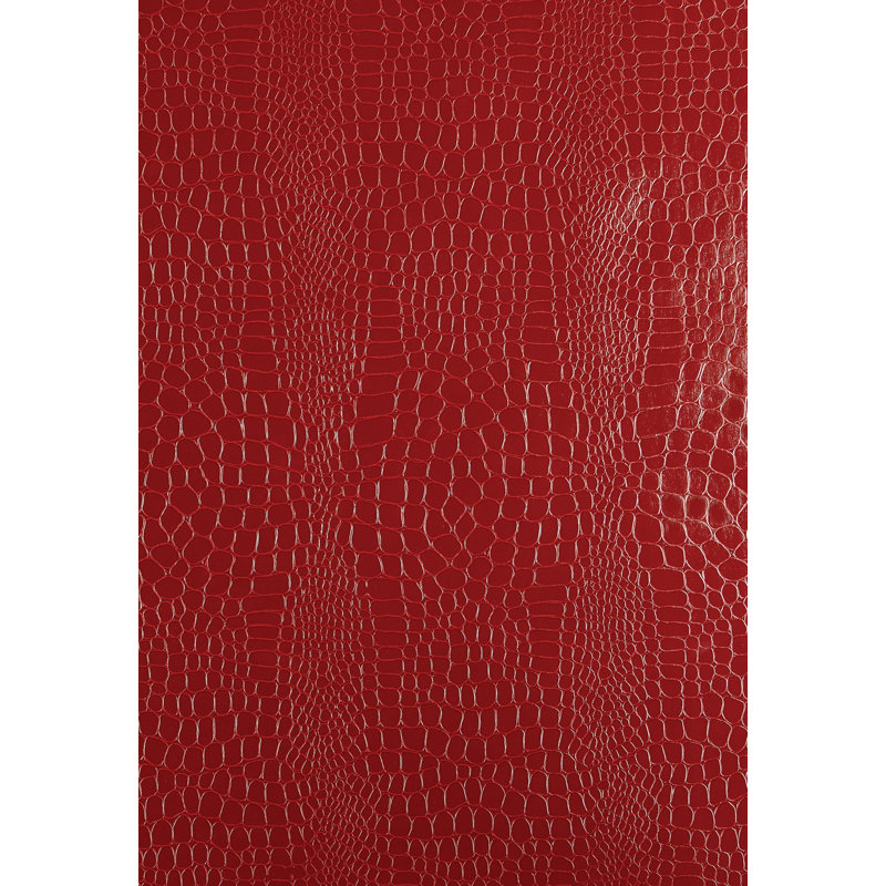 Crocodile Wallpaper, Crimson
