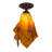 Dassler Glass Semi Flush Mount