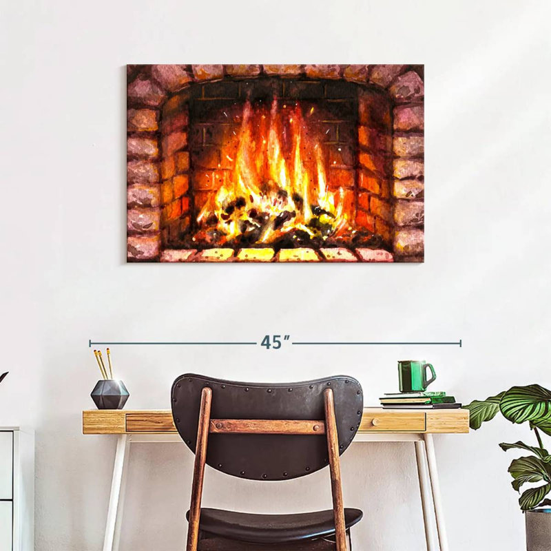 Lilie Fireplaces, 24" H x 36" W