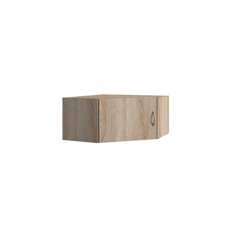 Dumisani Multi-Room Concept Storage Cabinet, Oak Sawed Raw