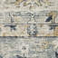 Tapis oriental gris / bleu en laine fabriqué à la main Alexandrie-1392980542