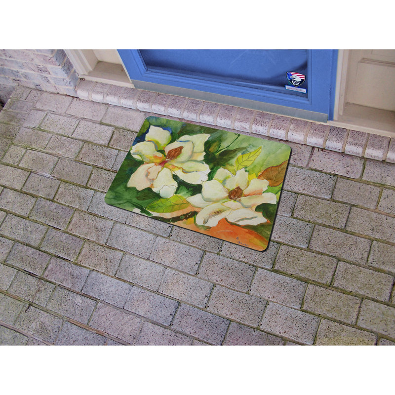 Melbreak Non-Slip Floral Doormat