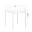 Burlywood Round Solid Dining Table For Dining Room/Kitchen-1563897348