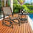 Cleamon Steel Outdoor Glider-2067988553