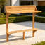 TABLE DE BAR DE BALCON EN BOIS