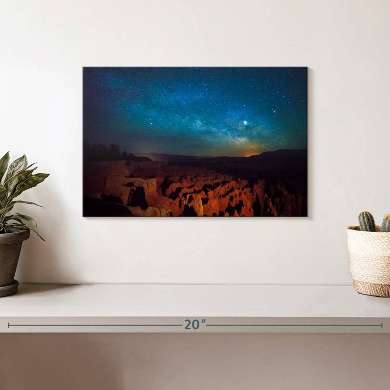 Alvord Bryce Canyon la nuit, H 8 po x l 12 po