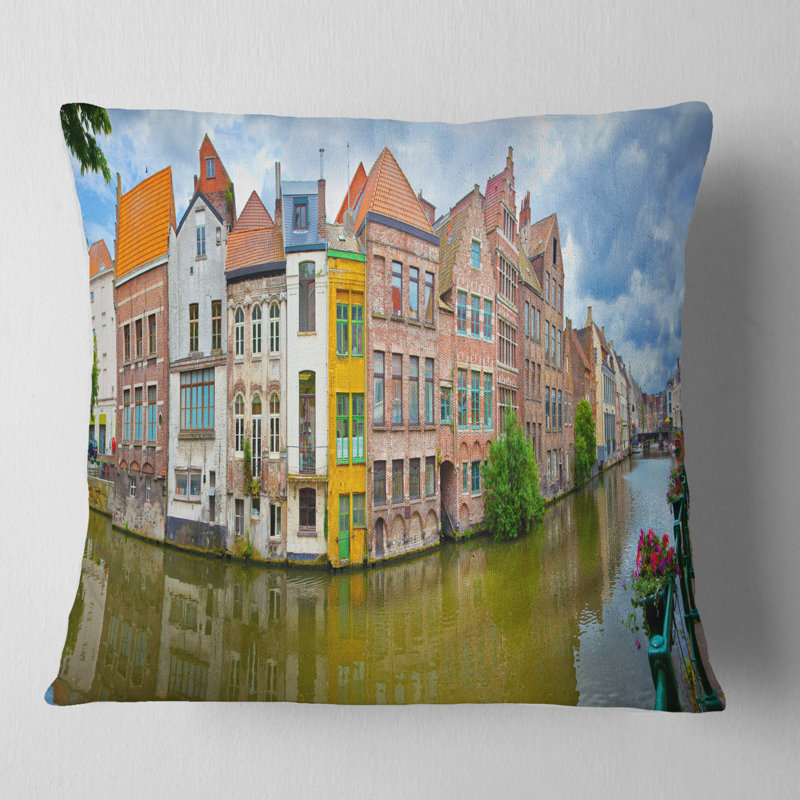 Gand belgique oreiller de paysage Photography