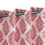 Paire de rideaux semi-transparents en jacquard damassé avec œillets Brodde-1854107565-1854127406