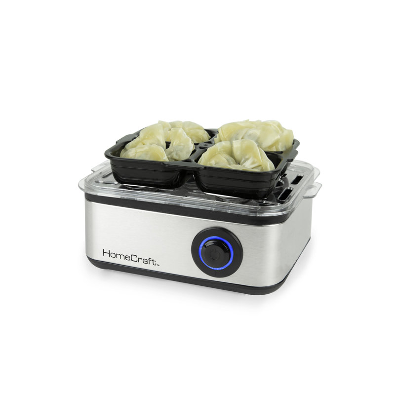 Stainless Steel 8-Egg Cooker with Buzzer