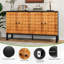 Buffet moderne avec espace de rangement
