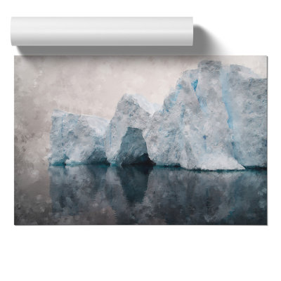Icebergs Of Antarctica - No Frame Print