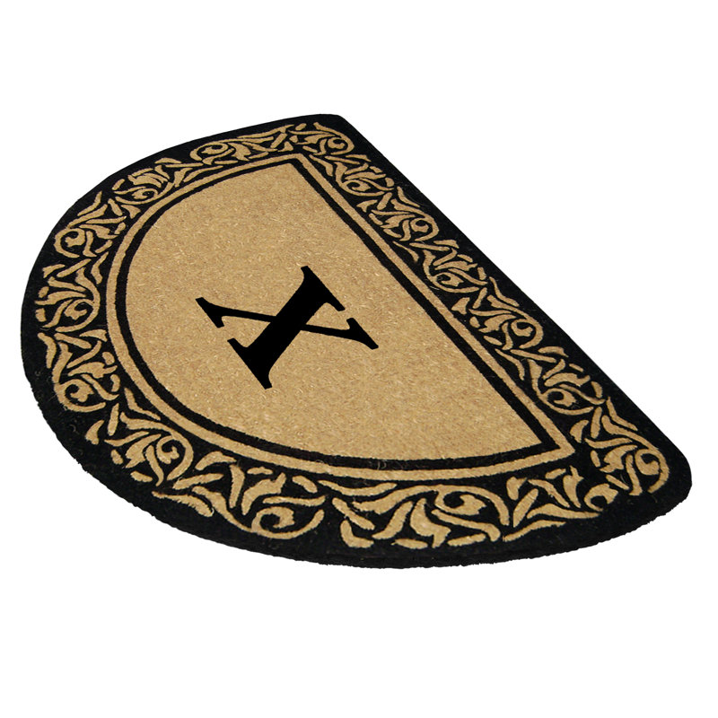 Tapis d'entrée antidérapant 36 po L x 22 po, X