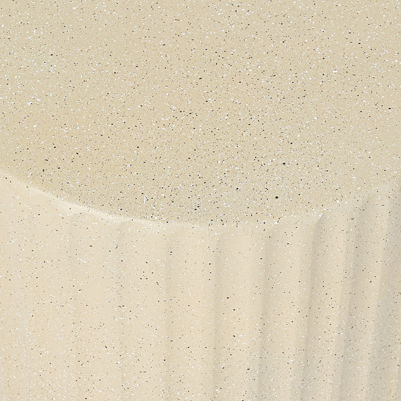 Table d'appoint d'extérieur Mgo, Beige