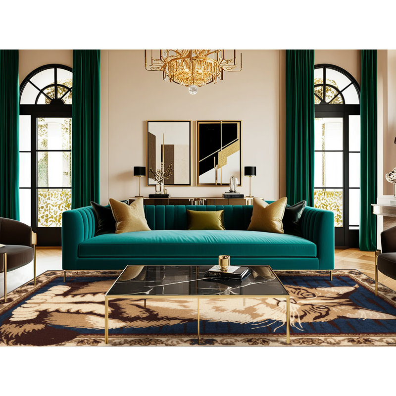  Tapis lavable Javanais, Rectangulaire 3 pi x 5 pi