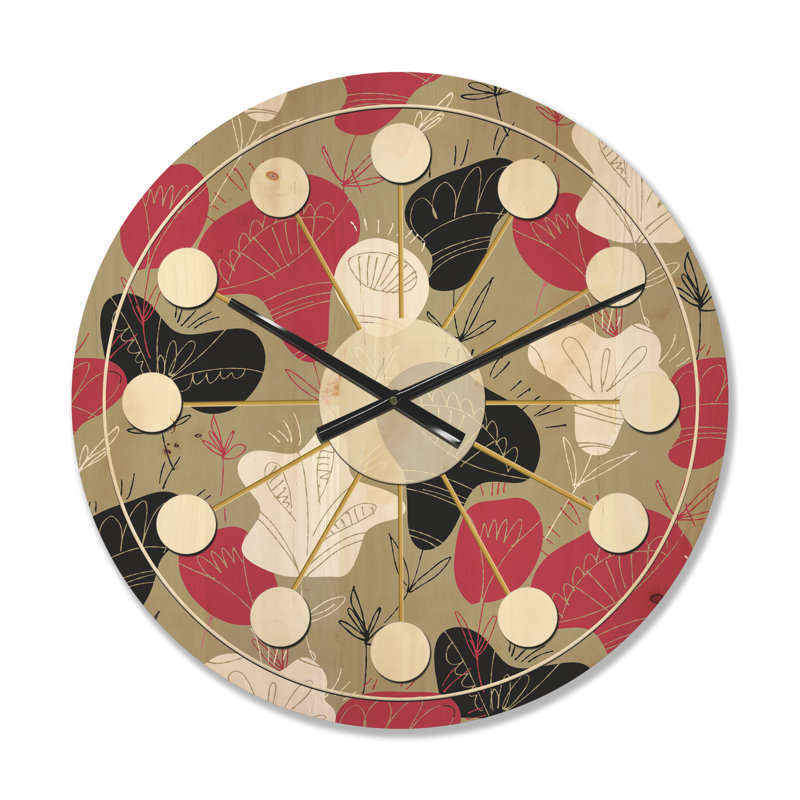 Horloge murale Folk, Moyenne