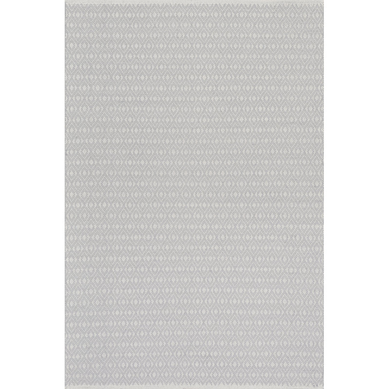 Tapis en coton tissé à la main Home Conservatoire Optic Diamond, Tapis de couloir 2 pi 6 po x 8 pi