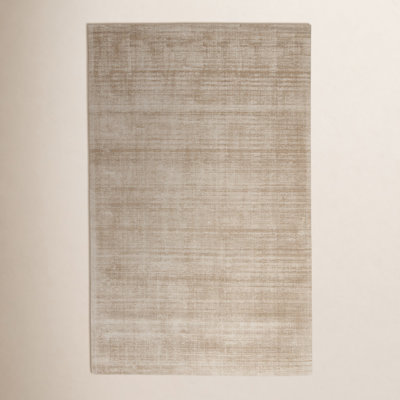 Owens Hand Loomed Rayon / Viscose Pelican Rug