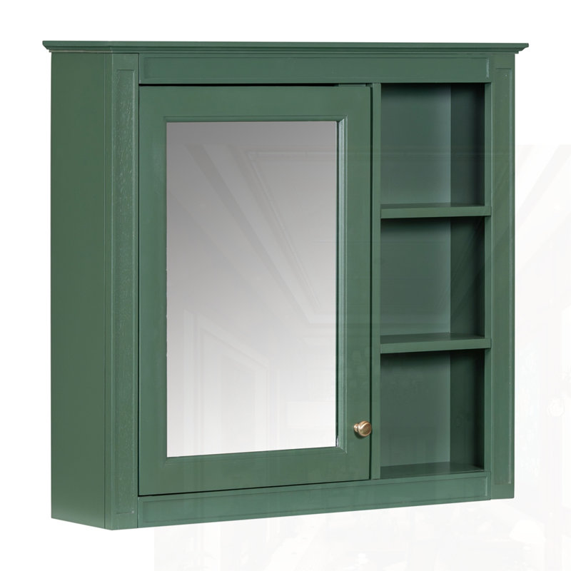 Wall Mounted Medicine Cabinet, Green