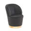 Dominique Velvet Barrel Chair-176836277