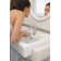 American Standard Universal 17.75'' White Ceramic Rectangular Bathroom Sink with Overflow
