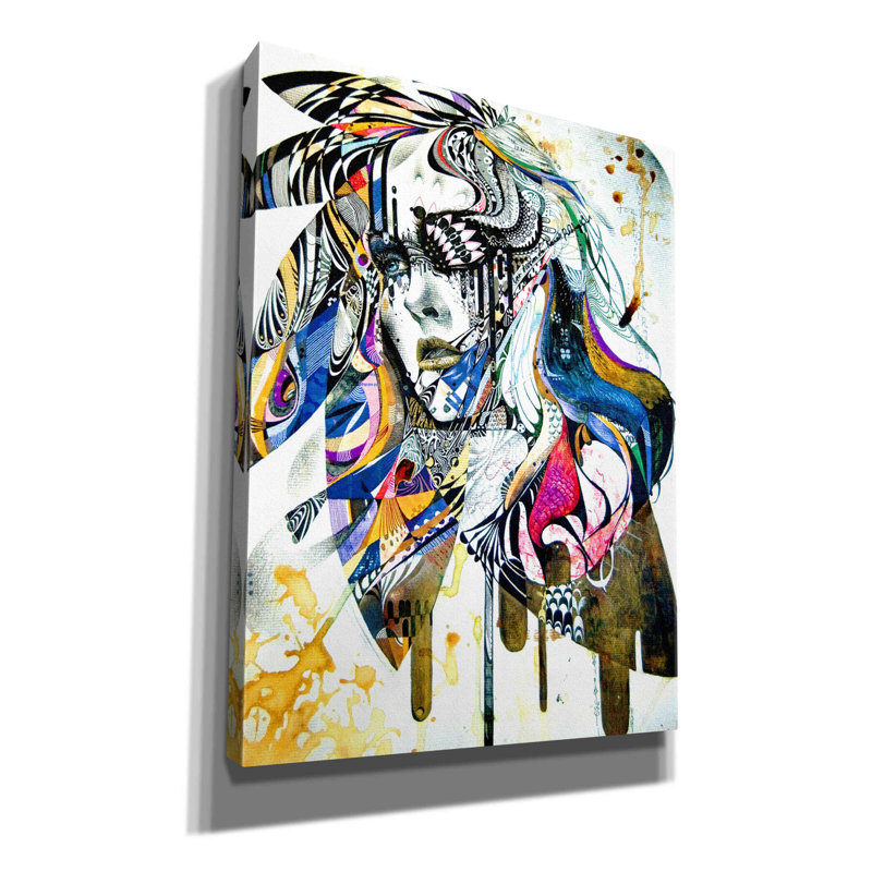 Reminiscence II par - reproduction d'art sur toile tendue, H 16 po x l 12 po x P 0,75 po