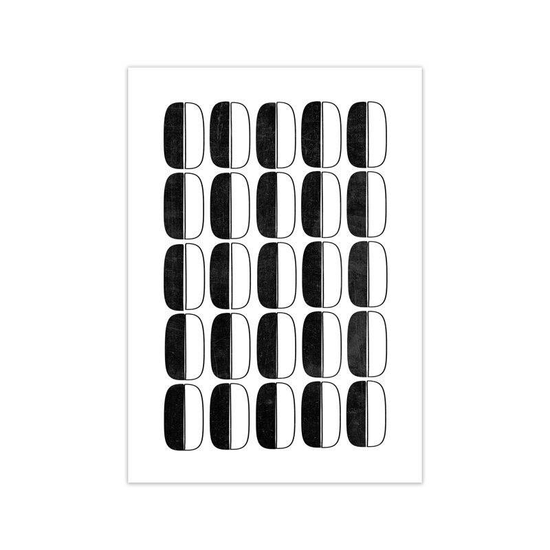 Abstract Coffee Beans Original - Print, No Frame, 84cm H x 59cm W x 1cm D
